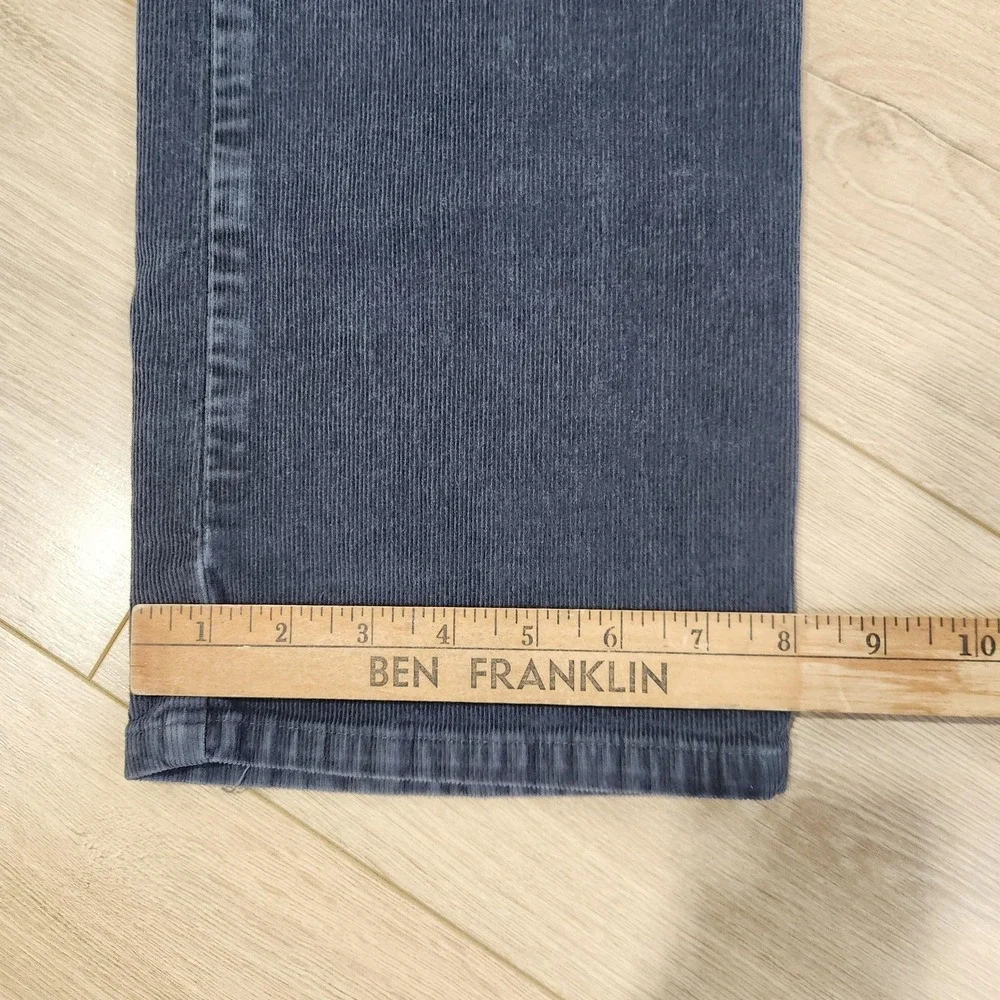 Stio‎ Corduroy Pants Mens 34R Gray 5 Pocket Casual Stretch Organic Cotton Hiking
